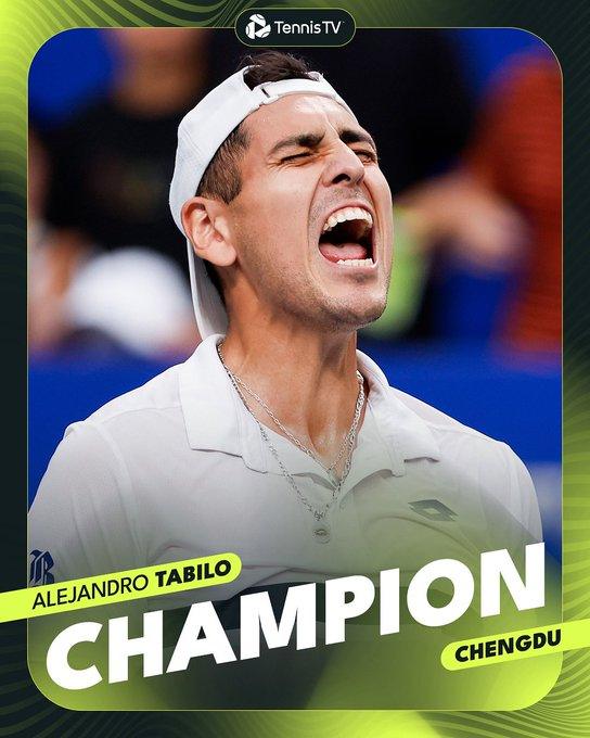 Alejandro Tabilo batte Musetti in finale a Chengdu