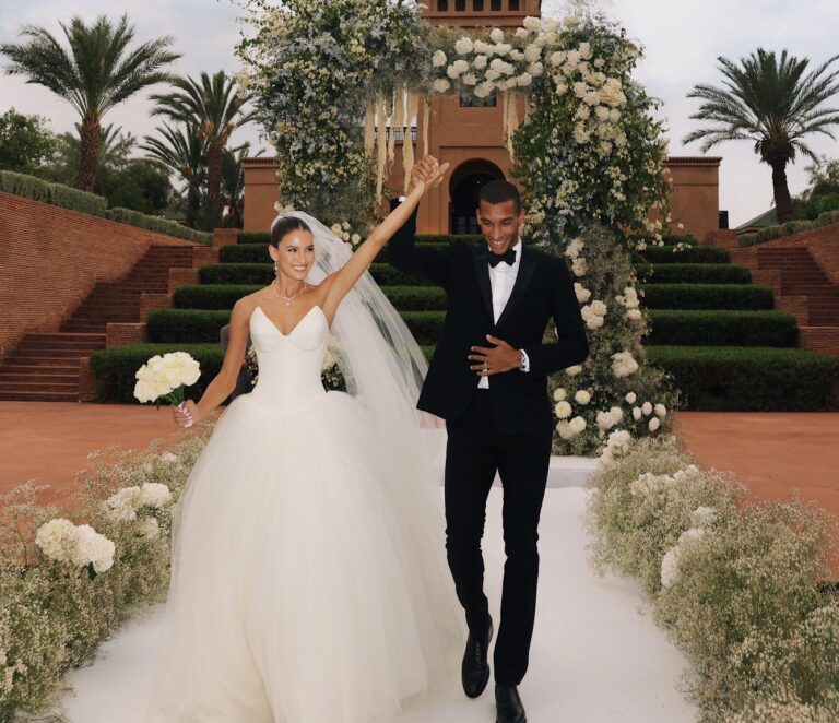 Auger-Aliassime si è sposato! Nozze in marocco per Felix e Nina Ghaibi