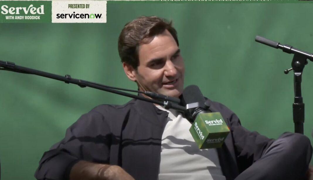 Federer intervistato al podcast 