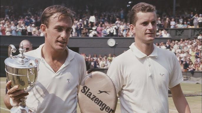 John Newcombe e Wilhem Bungert prima finale a colori di WImbledon (1967)
