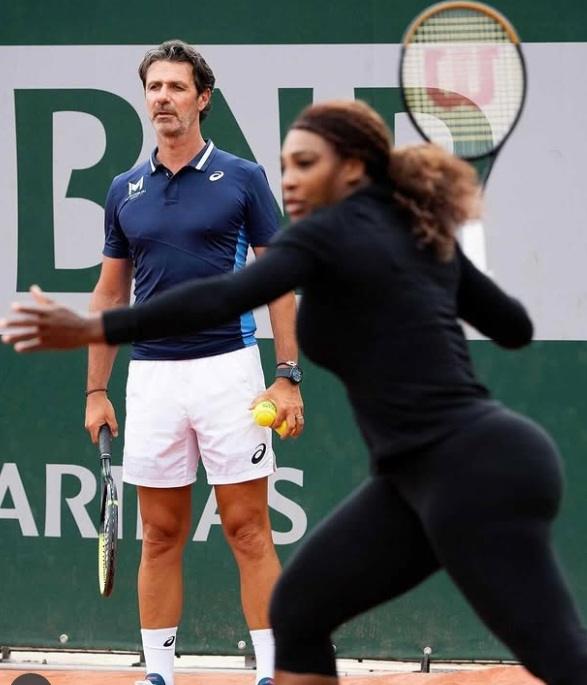 Mouratoglou e Serena Williams