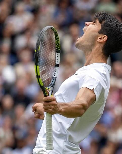 Alcaraz a Wimbledon
