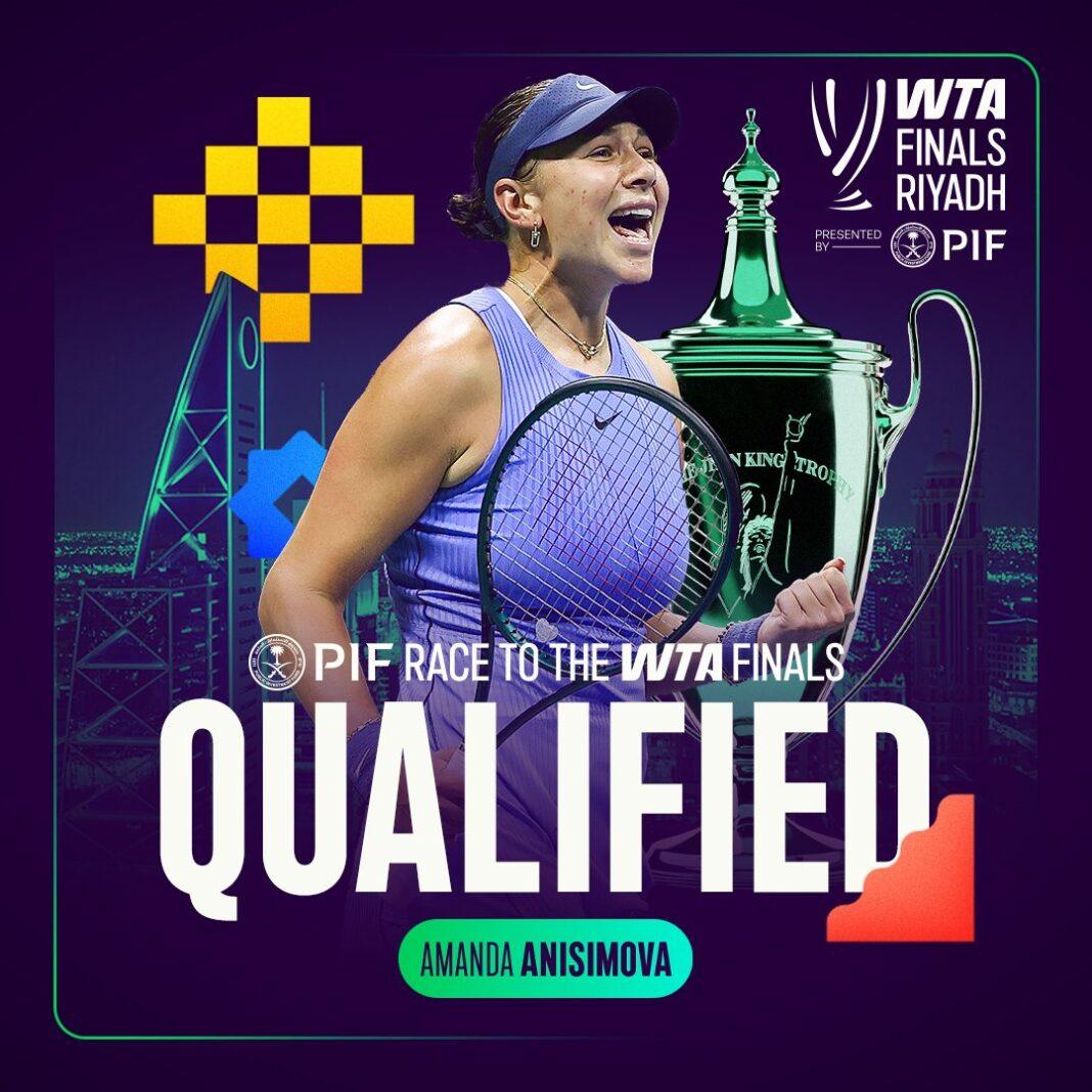 Amanda Anisimova Qualified WTA Finals