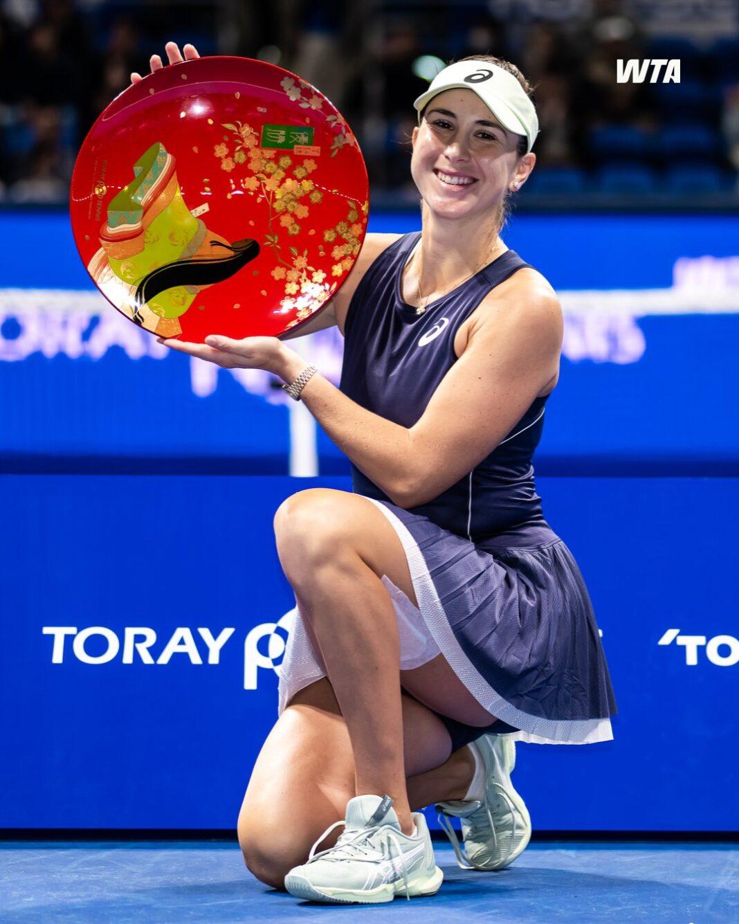 Bencic Tokyo Bencic vince il WTA 500 di Tokyo (foto presa da pagina X WTA)