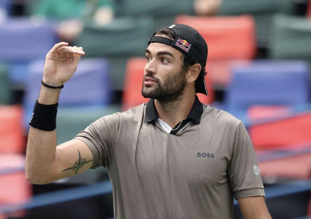 Berrettini supera Popyrin al primo turno di Vienna (foto presa da X)