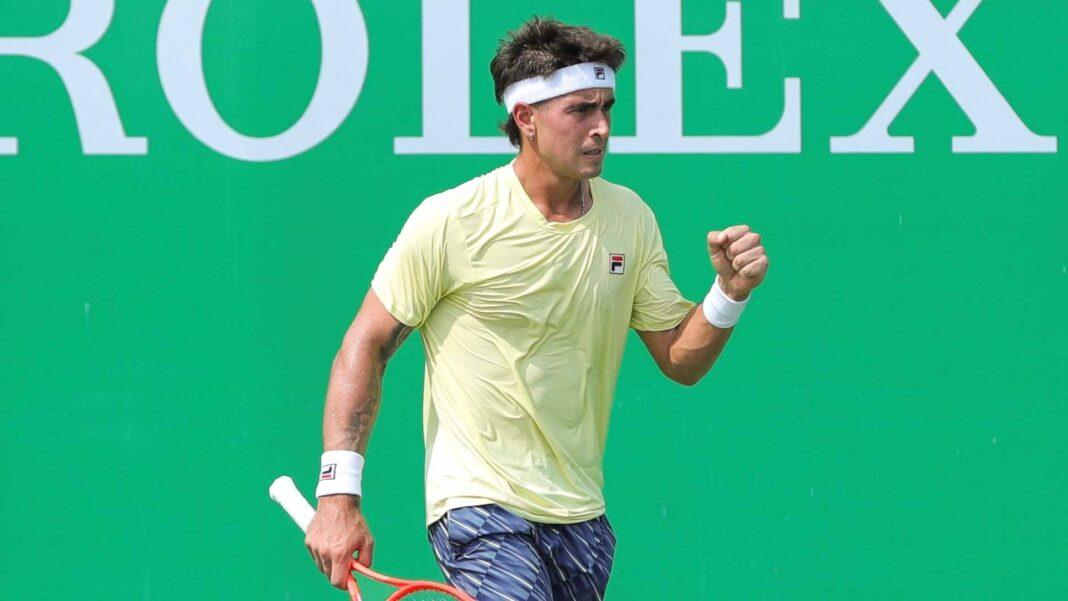 Francisco Comesana affronterà Lorenzo Musetti al secondo turno del Masters 1000 di Shanghai (foto atp tour)