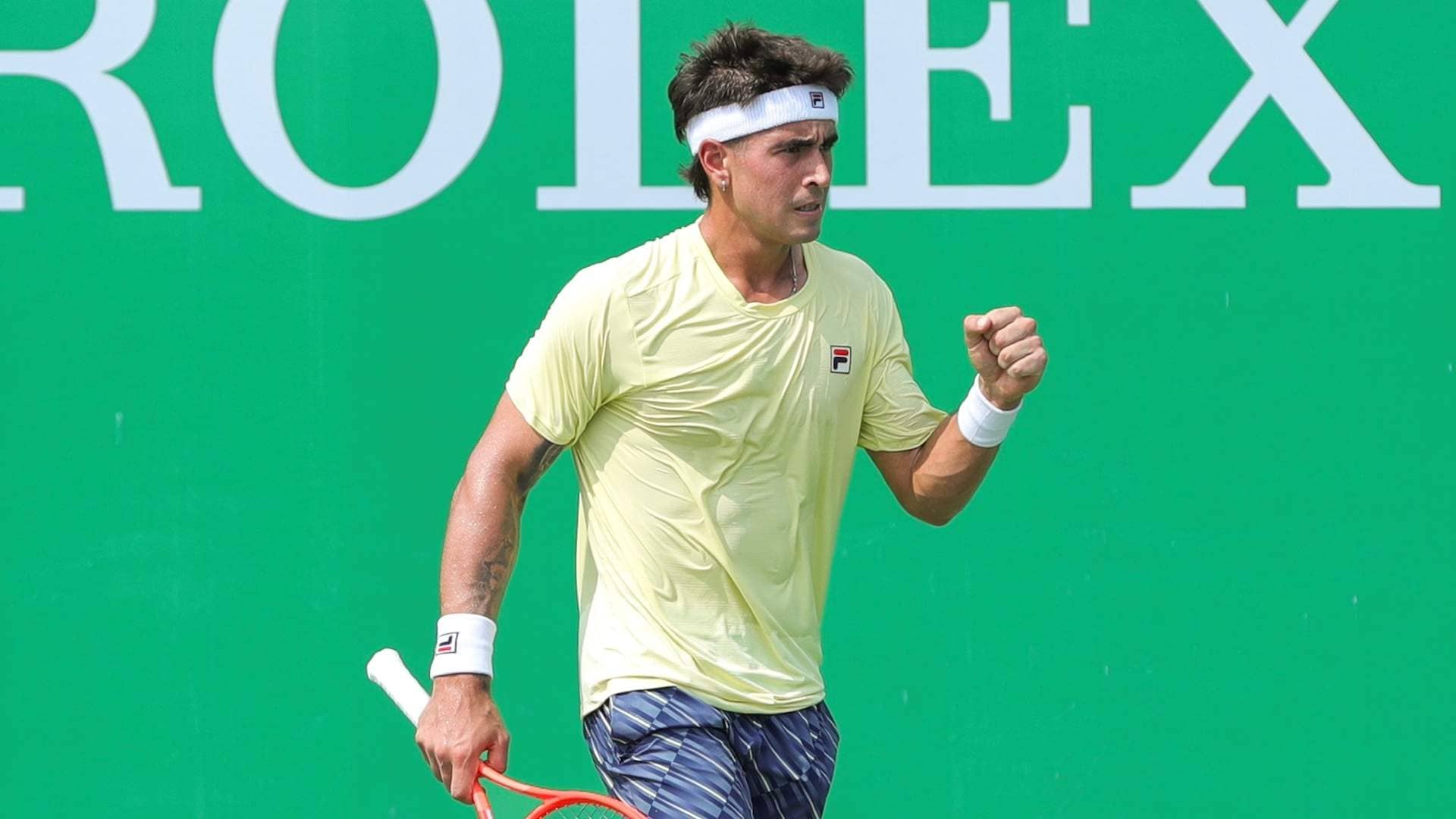 Francisco Comesana affronterà Lorenzo Musetti al secondo turno del Masters 1000 di Shanghai (foto atp tour)