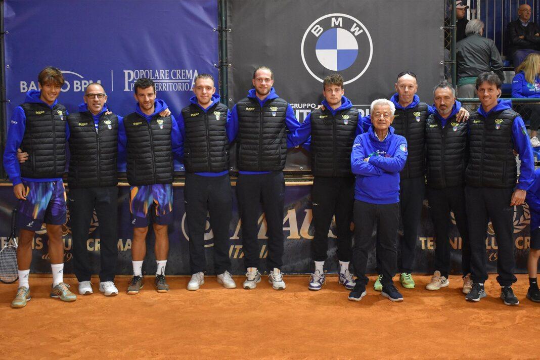 La formazione di Serie A1 del Tennis Club Crema