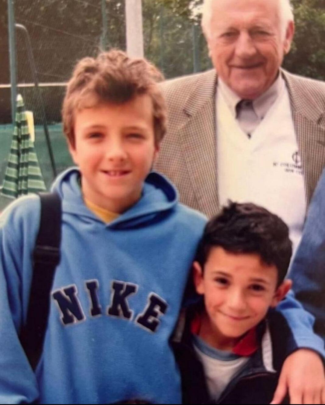 Vacherot e Rinderknech da piccoli