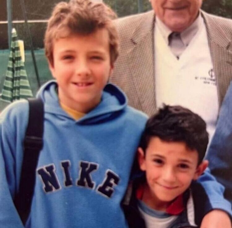 Vacherot e Rinderknech da piccoli