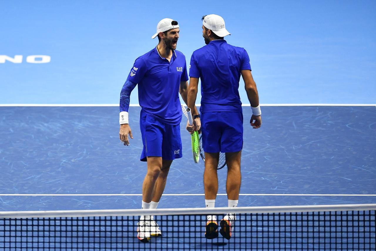 Bolelli e Vavassori si qualificano alle semifinali delle ATP Finals per la prima volta in carriera (foto presa da profilo X italia team