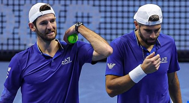 Andrea Vavassori e Simone Bolelli eliminati in semifinale alle ATP Finals