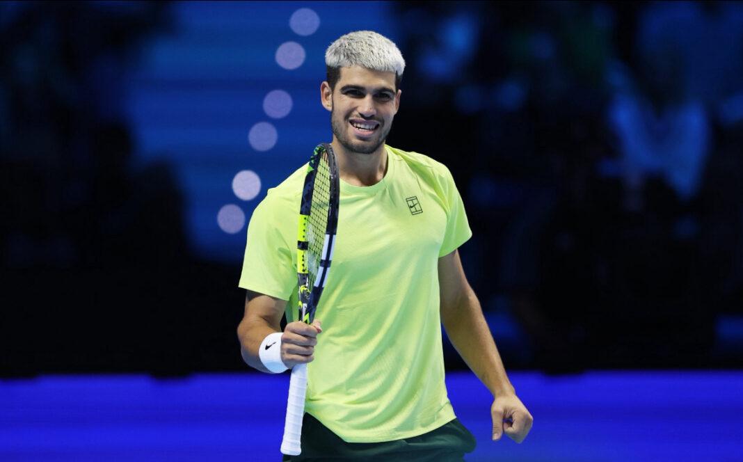 Carlos Alcaraz in finale alle ATP Finals