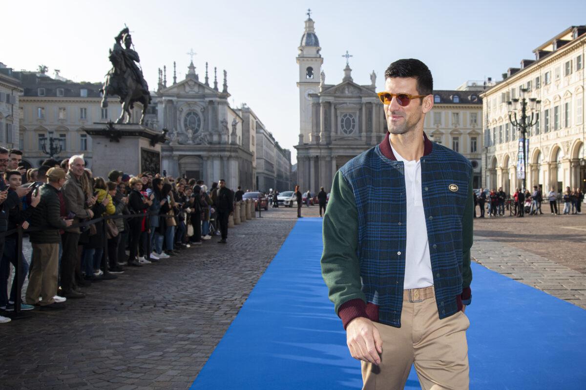 Novak Djokovic a Torino