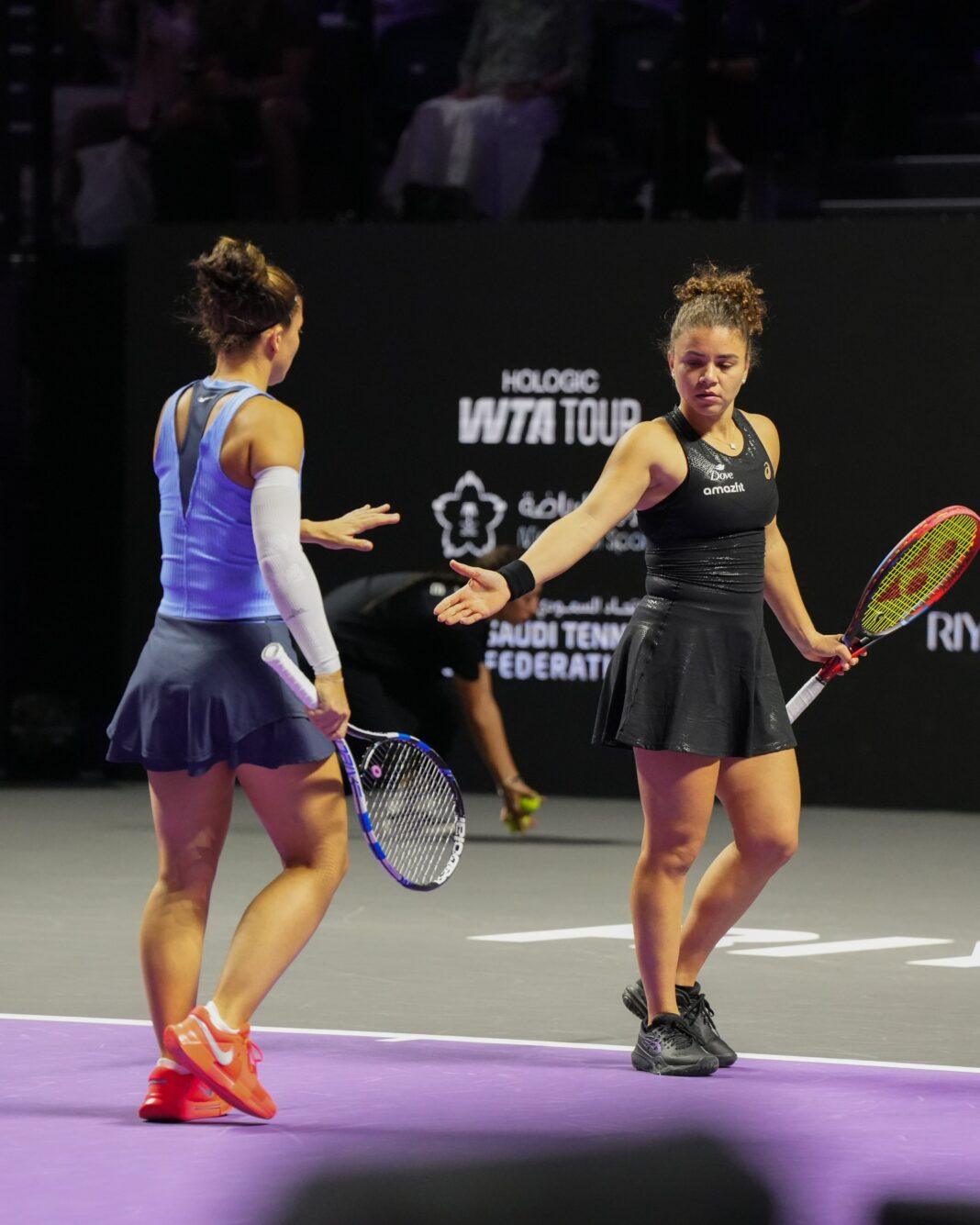 Errani e Paolini a Riyadh