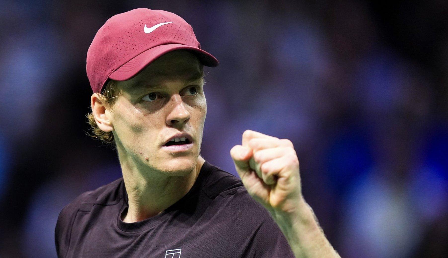 Jannik Sinner trionfa al masters 1000 di parigi e diventa di nuovo numero uno al mondo (foto presa da x josé morgado)