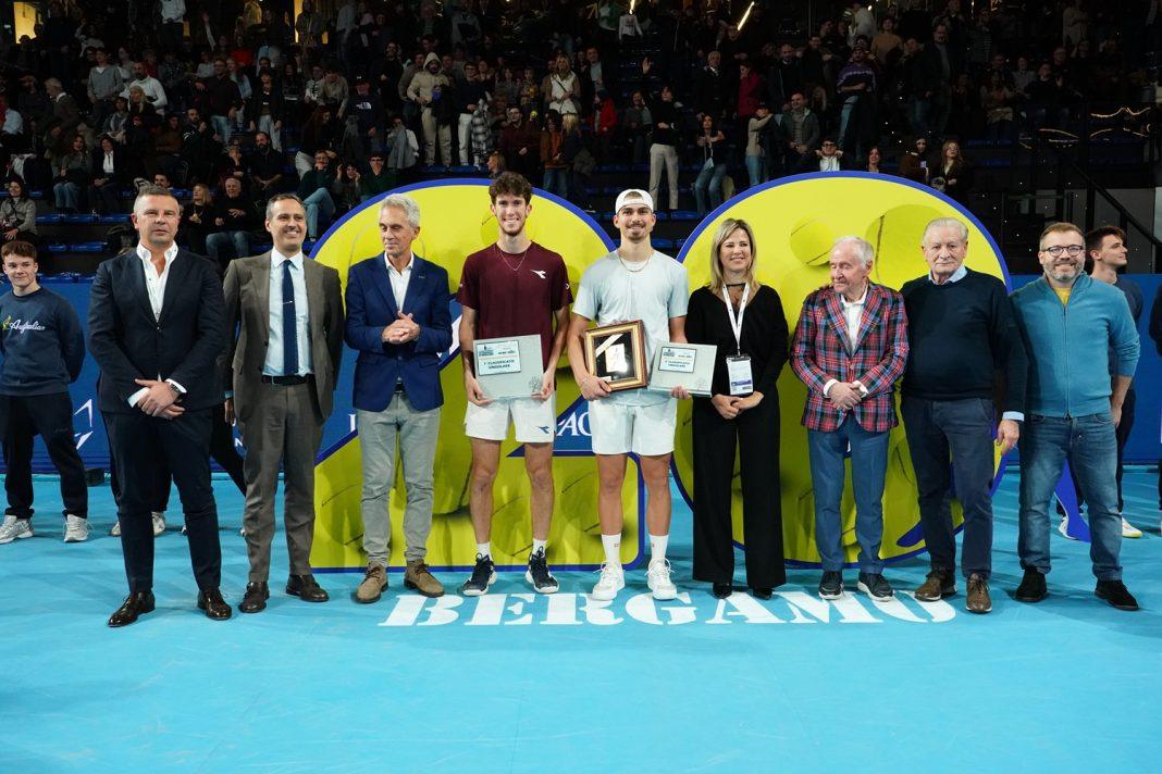 Premiazione agli Internazionali di Bergamo