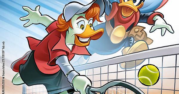 Sinner diventa Quacknik Spinner nel nuovo numero di Topolino