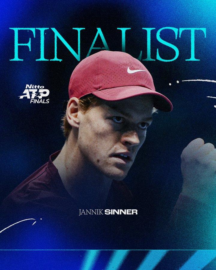 Sinner si qualifica alla finale delle ATP Finals 2025