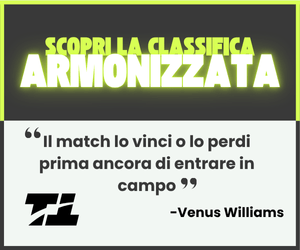 Classifica Armonizzata FITP esclusiva TennisTalker