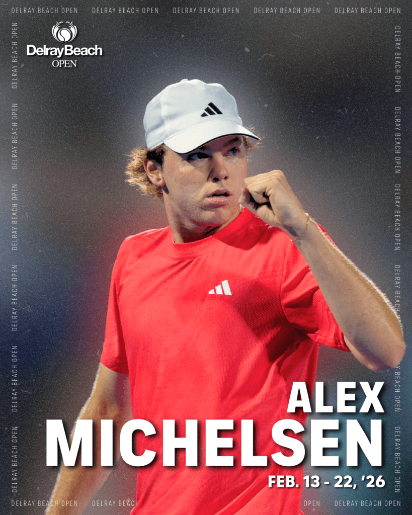 Alex Michelsen annunciato al Delray Beach Open