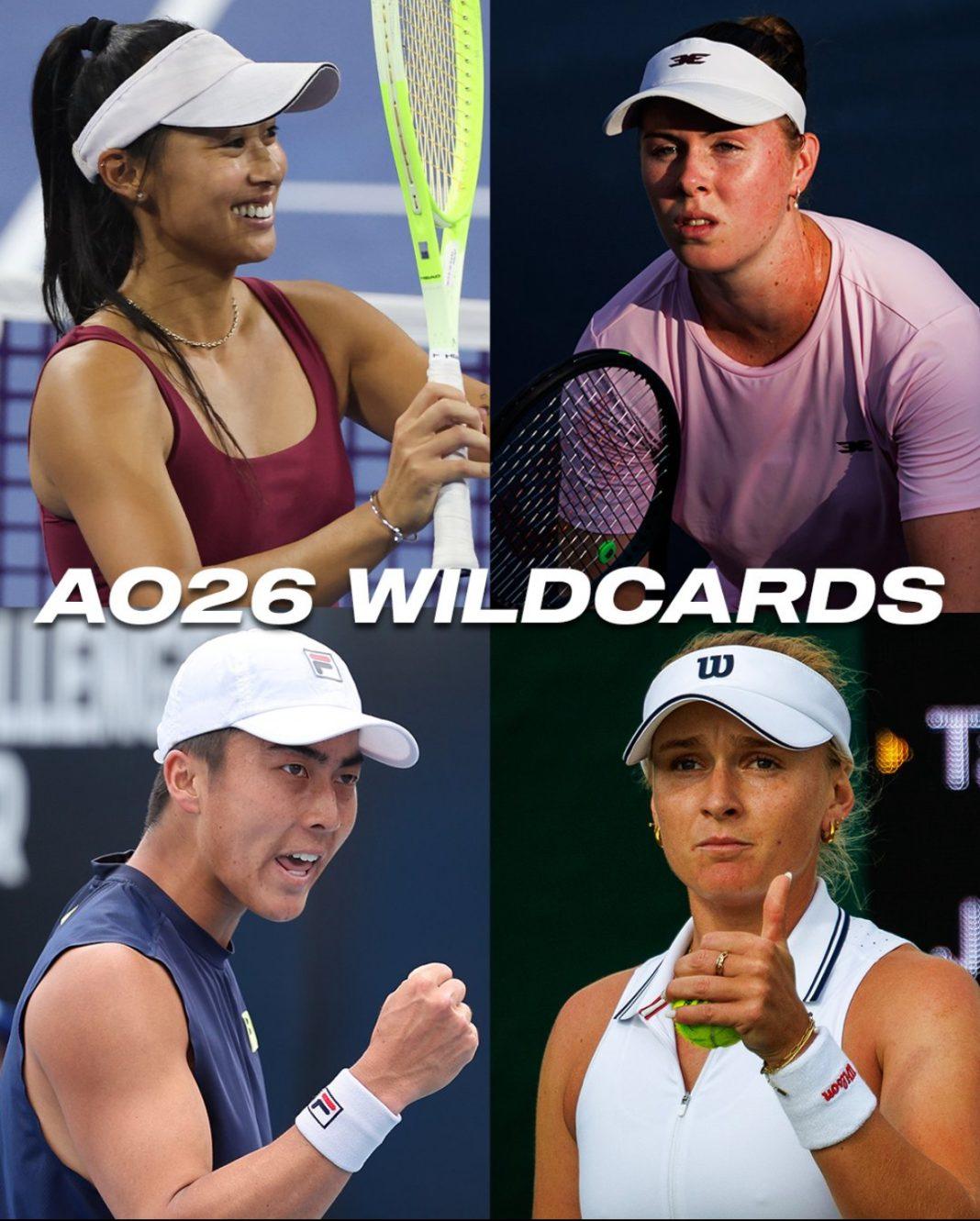 Altre 4 wild card AO 2026