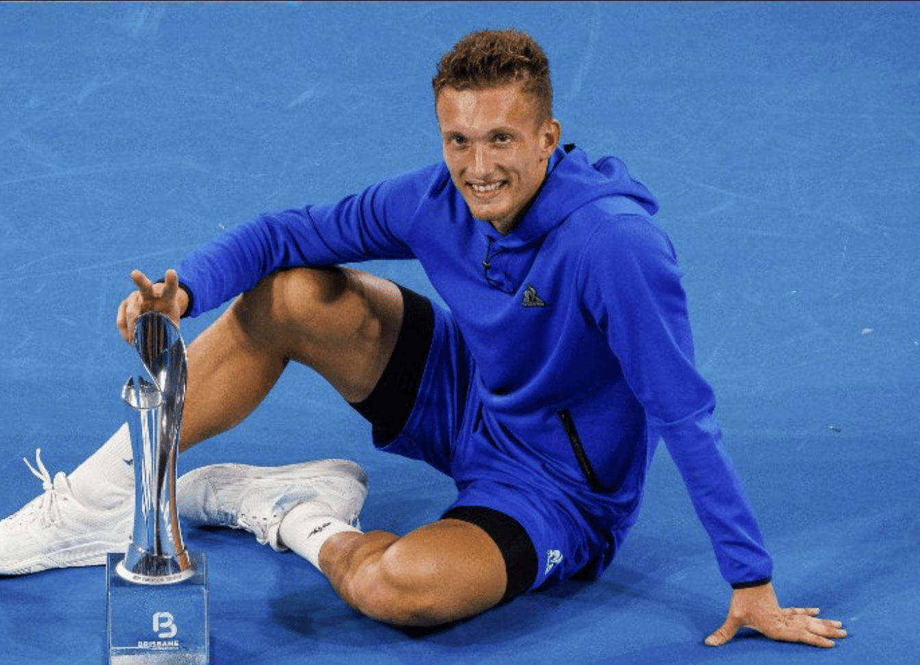 Il campione dell'ATP 250 di Brisbane 2025 Jiri Lehecka