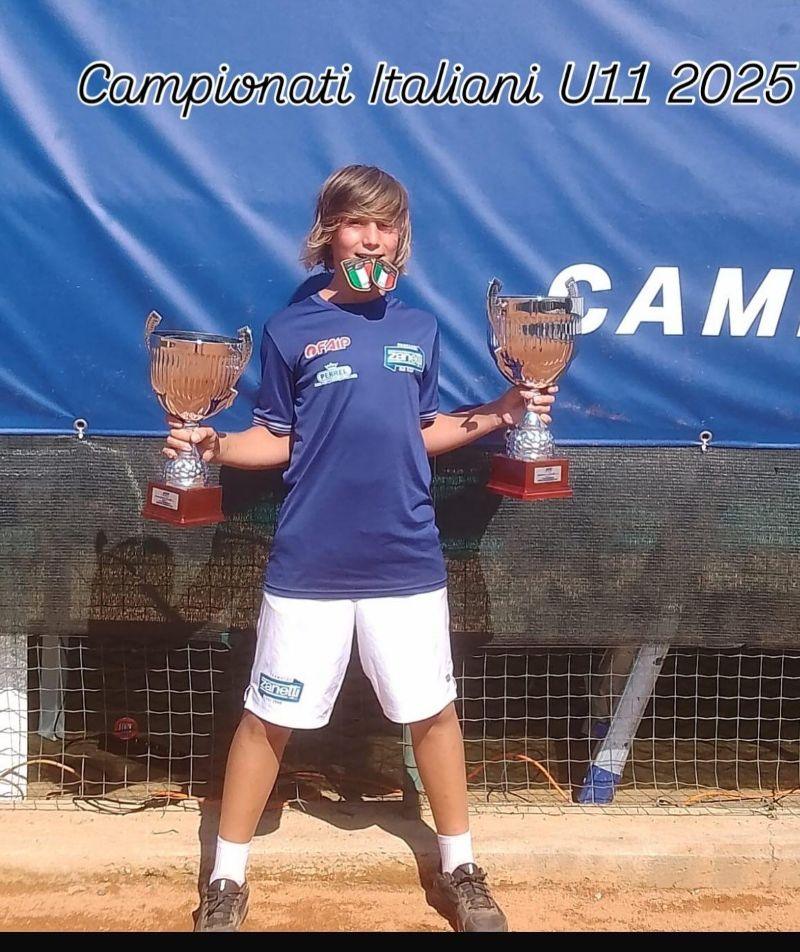 Enrico Sesti campione italiano Under 11