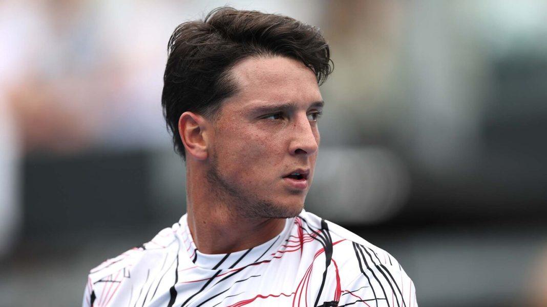 Luciano Darderi ATP Auckland / Credit: Photosport