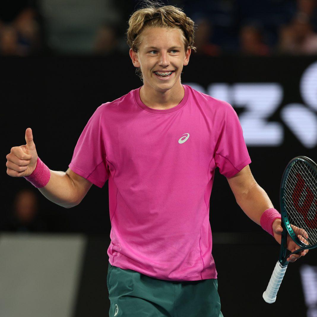 Ziga Zesko vince gli Australian open Junior (foto presa da profilo x australian Open)