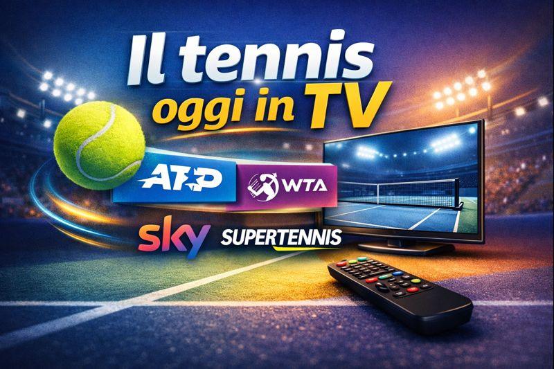 Tennis oggi in TV 02.02.26