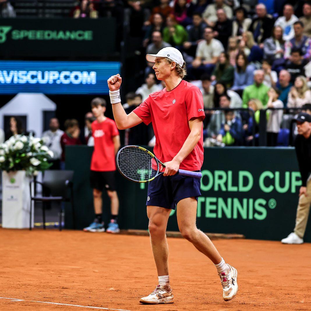 Ethan Quinn vince la Coppa Davis 2026 (foto presa da profilo X Coppa Davis)