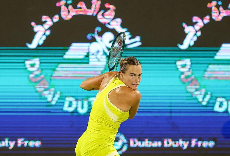 World No1 Aryna Sabalenka, who last month reached her fourth Australian Open final, has competed at Dubai’s WTA 1000 event for the past nine consecutive years.