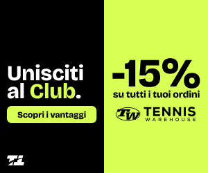 Tennistalker Club - 15% sconto su Tennis Warehouse Europe