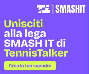 Unisciti alla lega SMASH IT di TennisTalker, crea la tua squadra di Fantatennis