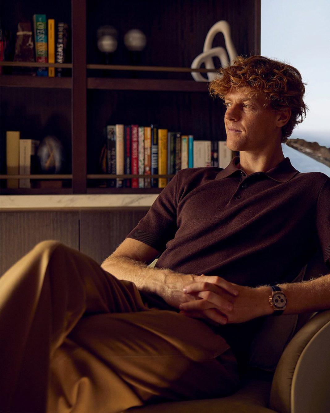Jannik Sinner (foto presa da pagina social Explora Journeys)