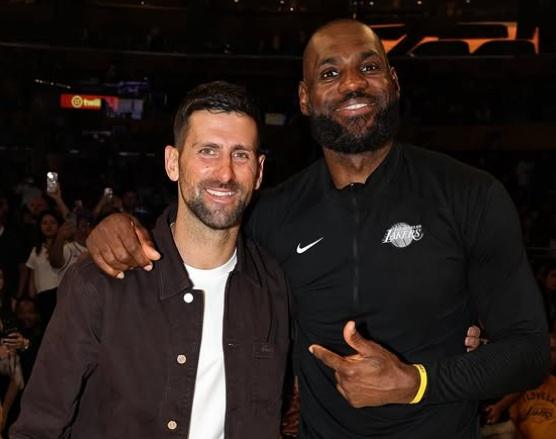 Djokovic e LeBron