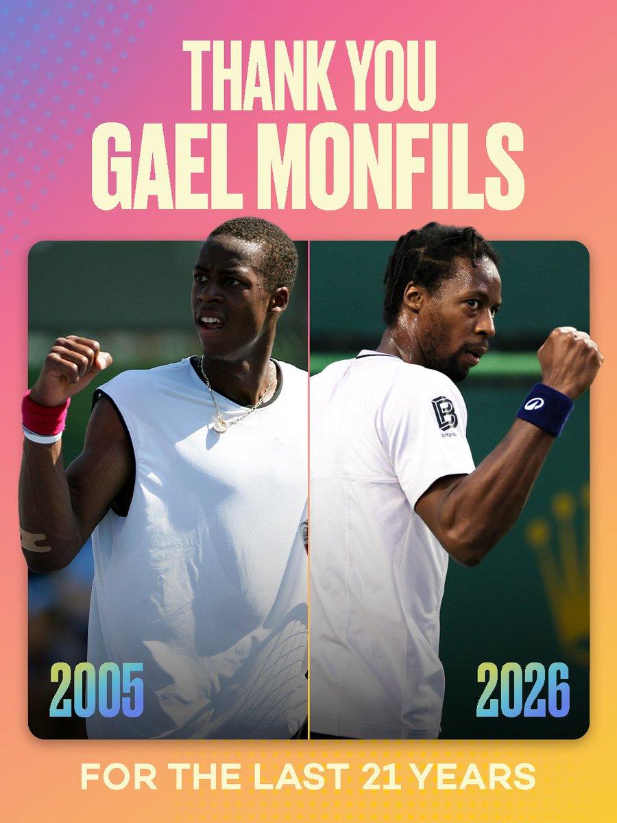 Indian Wells saluta Gael Monfils, all'ultimo match della carriera in California
