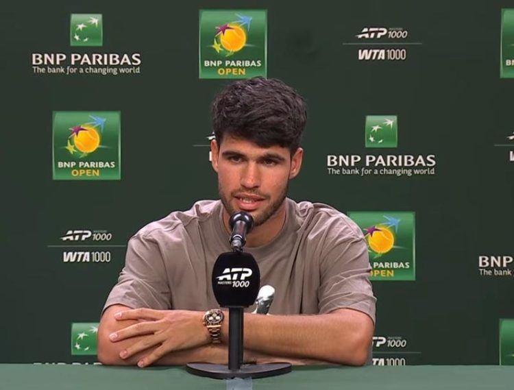 Carlos Alcaraz press conference