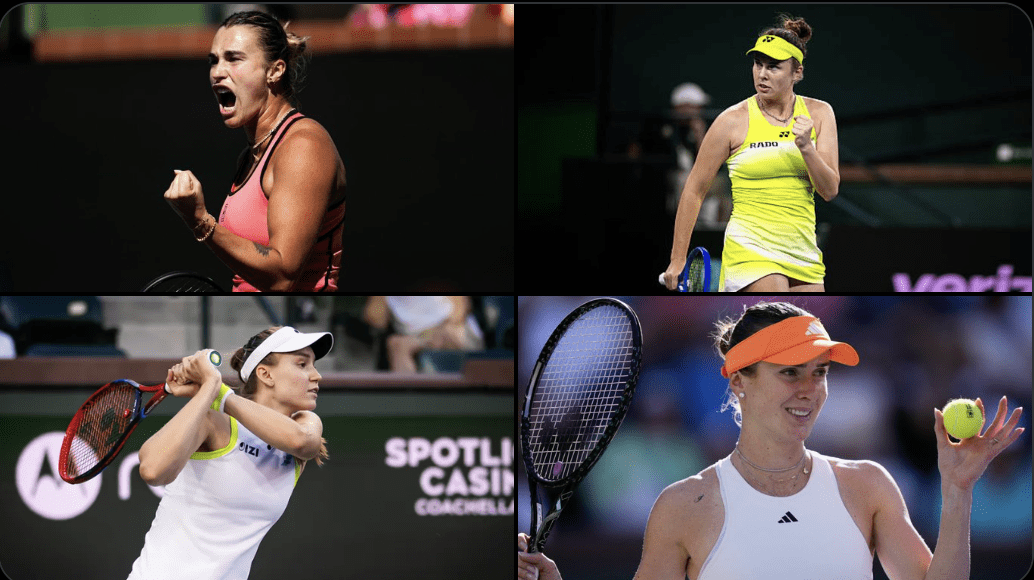 Le quattro semifinaliste del WTA 1000 di Indian Wells 2026