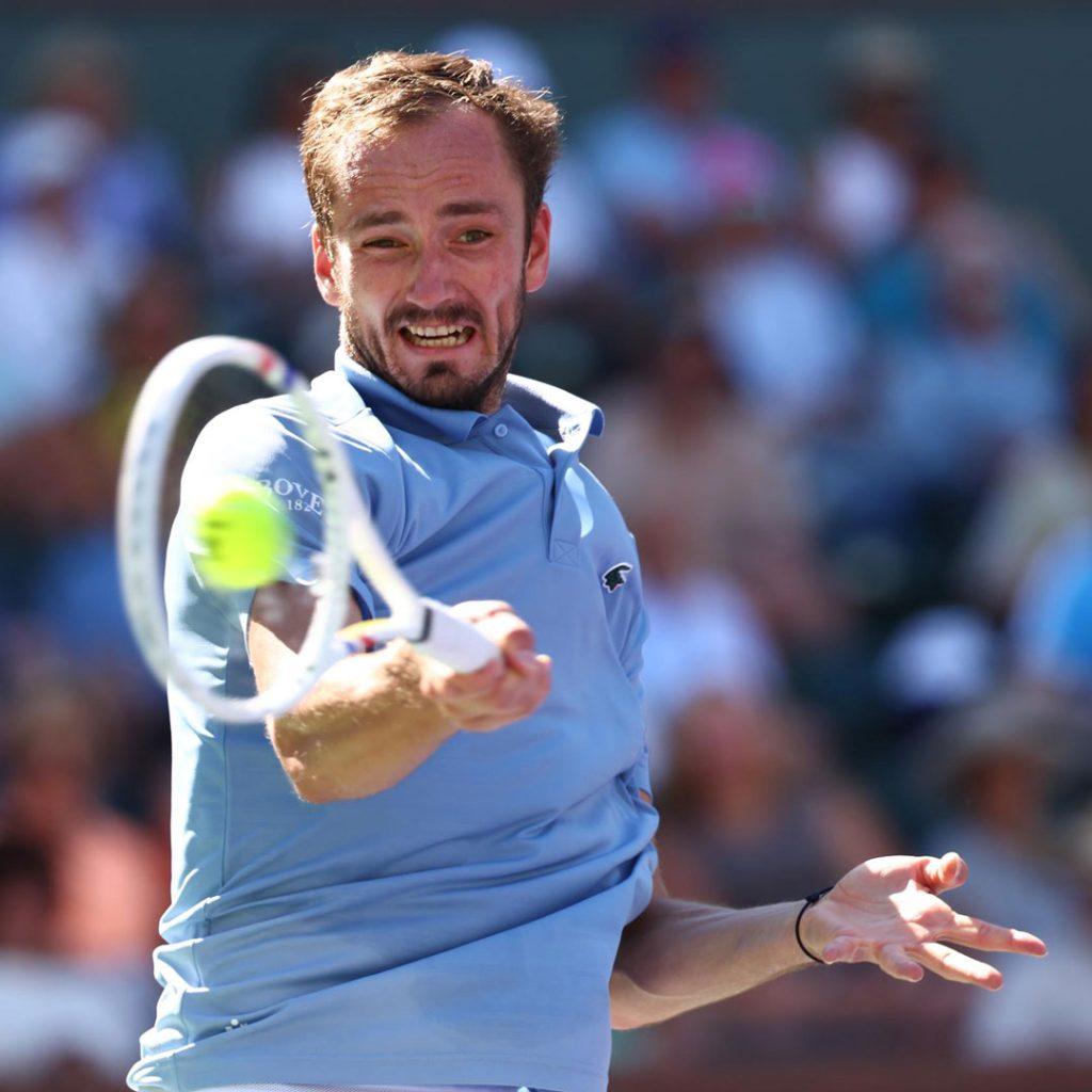 Daniil Medvedev (foto presa da profilo x BNP Paribas Open)