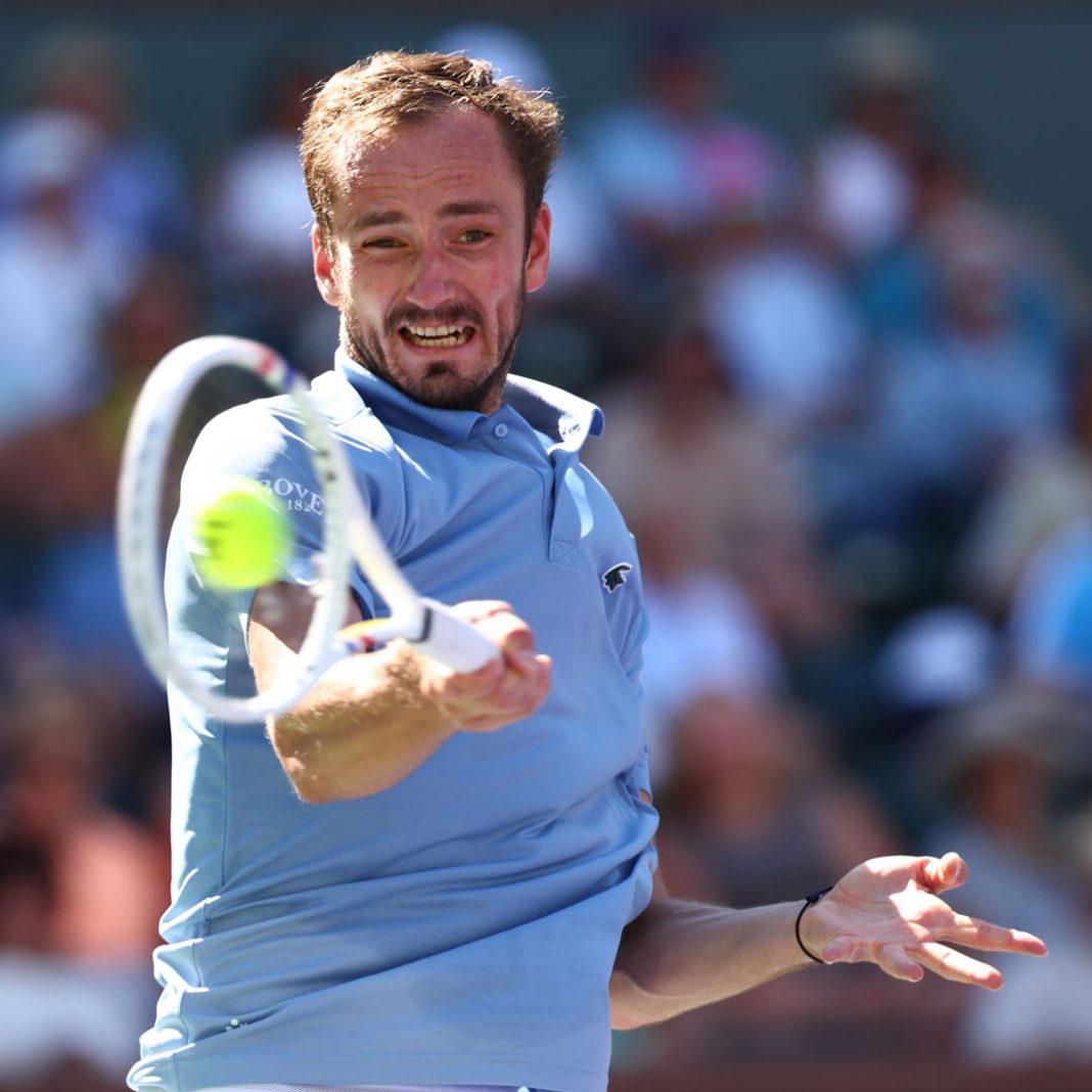Daniil Medvedev (foto presa da profilo x BNP Paribas Open)