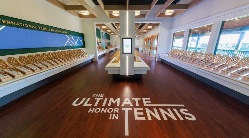 Kenneth C. Zirkel Hall of Famers Gallery at the International Tennis Hall of Fame