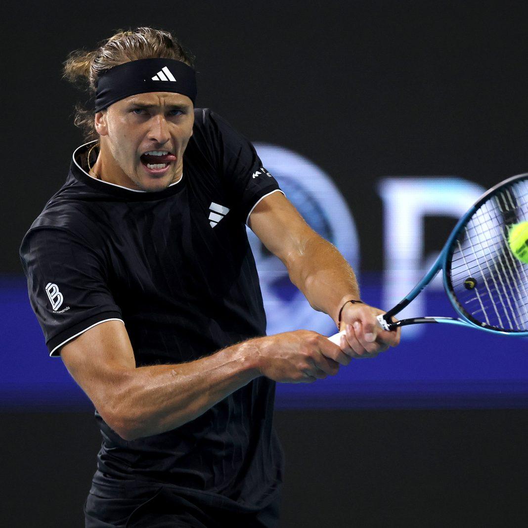 Alexander Zverev al Miami Open 2026 (foto presa da profilo x atp tour)