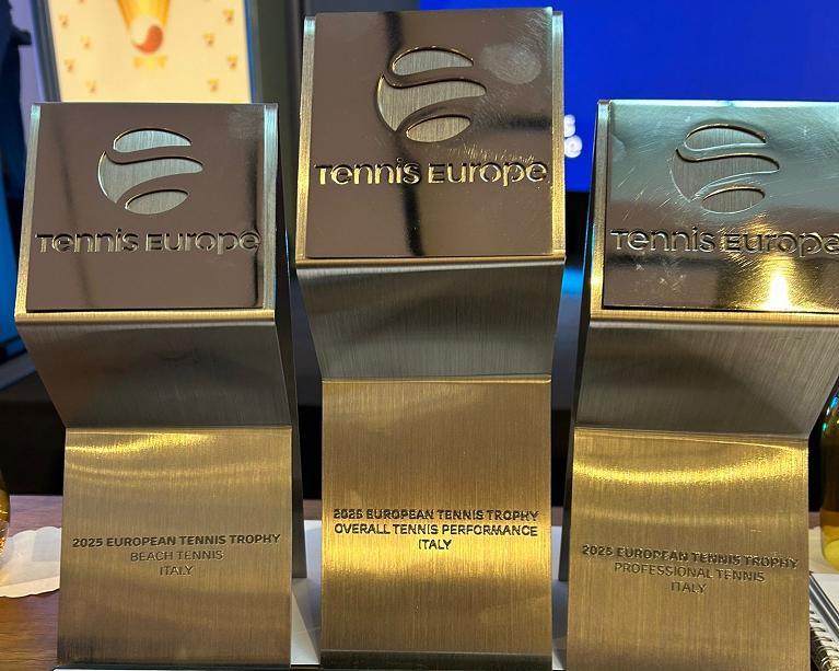 I premi dell'Italia ai Tennis Europe Awards 2025