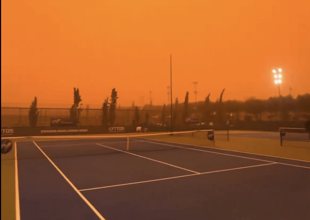 Le condizioni surreali con cui si è giocato l'ITF di Heraklion nell'Isola di Creta