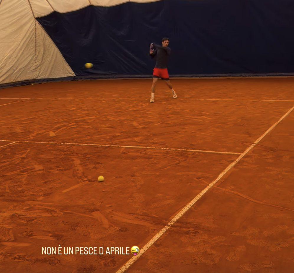Matteo Gigante posta il video di un allenamento dopo sette mesi di stop per infortunio