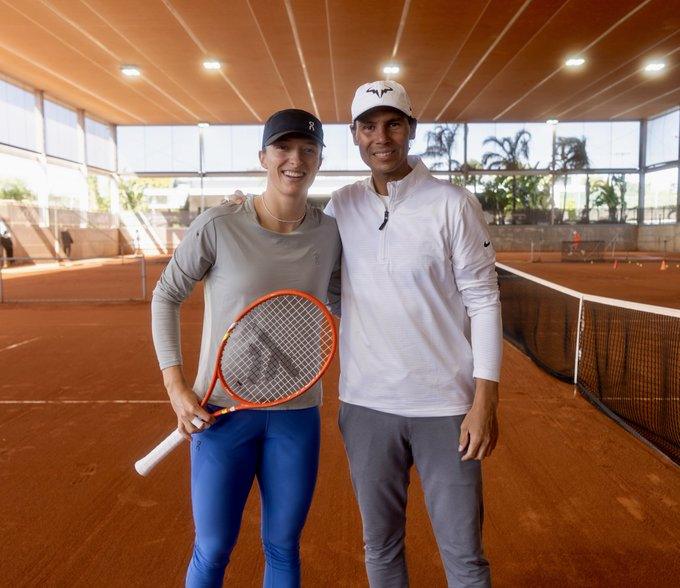 Swiatek e Nadal
