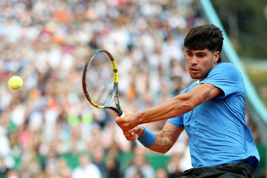 Carlos Alcaraz ATP Montecarlo 2026 (foto presa da profilo x ATP Tour Espana)