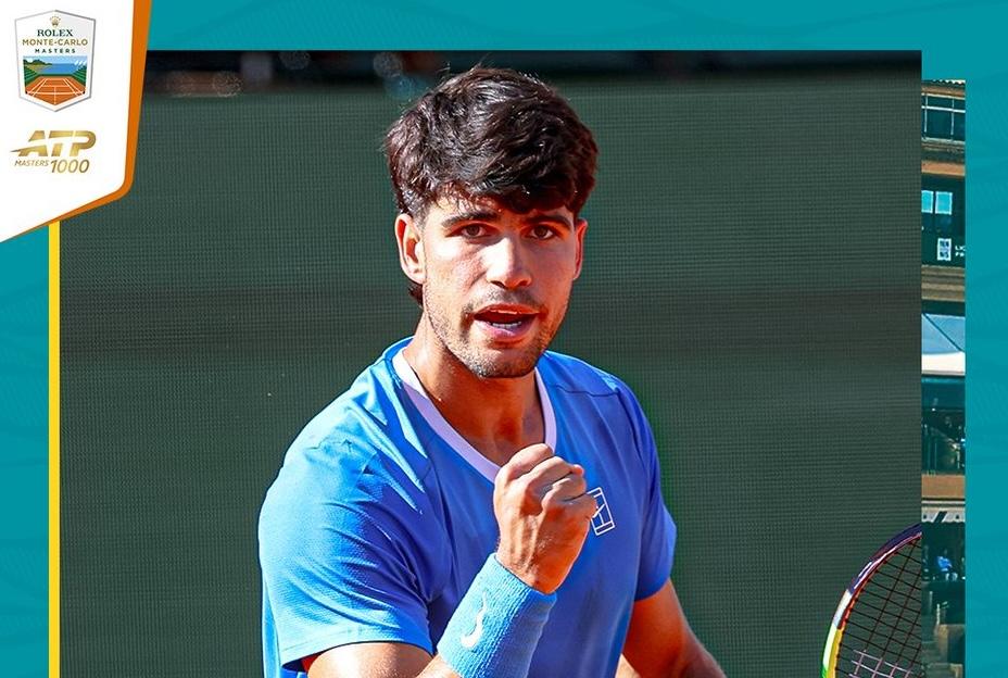 Carlos Alcaraz batte in due set Bublik al Masters 1000 di Montecarlo